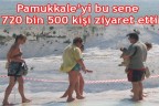 Pamukkale’ye turist akını