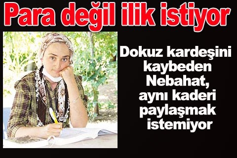 Para değil ilik istiyor