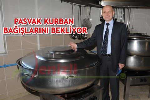 PASVAK KURBAN BAĞIŞLARINI BEKLİYOR