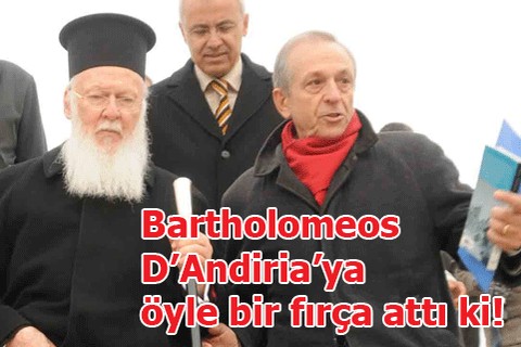Patrik, D’andria’ya öyle bir fırça attı ki!
