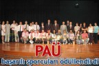 PAÜ başarılı sporcuları ödüllendirdi