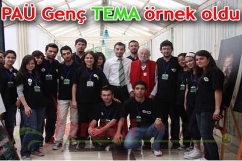 PAÜ Genç TEMA örnek oldu