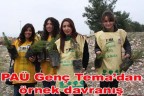 PAÜ Genç Tema’dan örnek davranış