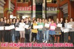 PAÜ HEMŞİRELERİ ARAŞTIRMA KURSUNDA