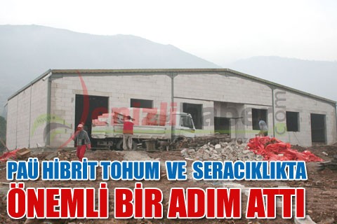 PAÜ HİBRİT TOHUM VE SERACIKLIKTA ÖNEMLİ BİR ADIM ATTI
