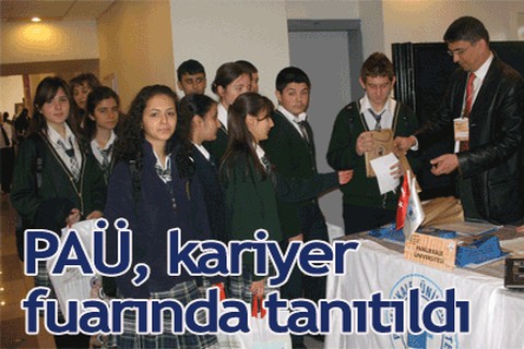 PAÜ, kariyer fuarında tanıtıldı