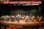 PAÜ konser sezonunu kapattı