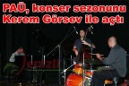 PAÜ, konser sezonunu Kerem Görsev ile açtı