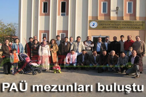 PAÜ mezunları buluştu
