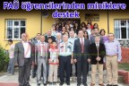 PAÜ öğrencilerinden miniklere destek