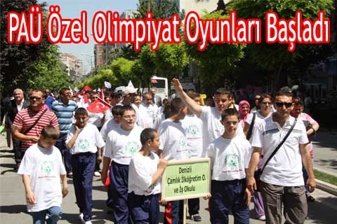 PAÜ Özel Olimpiyat Oyunları Başladı