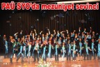 PAÜ SYO’da mezuniyet sevinci