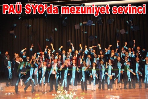 PAÜ SYO’da mezuniyet sevinci