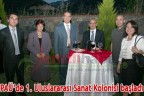 PAÜ’de 1. Uluslararası Sanat Kolonisi başladı