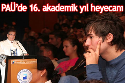 PAÜ’de 16. akademik yıl heyecanı