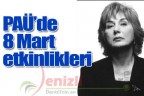 PAÜ’de 8 Mart etkinlikleri