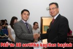 PAÜ’de AB sertifika kayıtları başladı