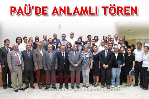 PAÜ’DE ANLAMLI TÖREN