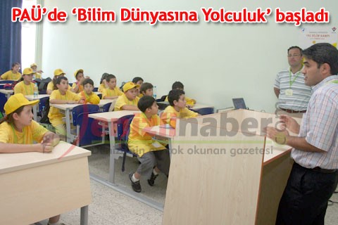 PAÜ’de ‘Bilim Dünyasına Yolculuk’ başladı