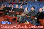 PAÜ’de Cumhuriyet konferansı
