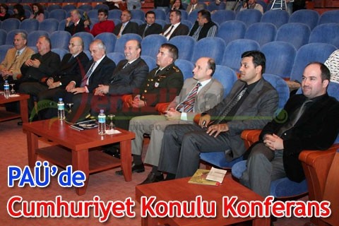 PAÜ’de Cumhuriyet konferansı