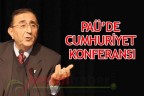 PAÜ’DE CUMHURİYET KONFERANSI