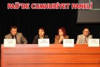 PAÜ’DE CUMHURİYET PANELİ
