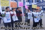 PAÜ’de döner sermaye eylemi
