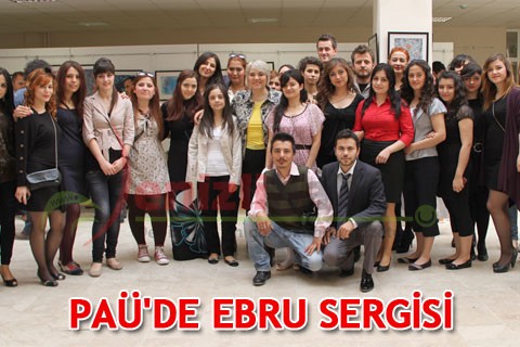 PAÜ’DE EBRU SERGİSİ