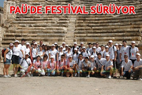 PAÜ’DE FESTİVAL SÜRÜYOR