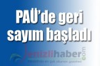 PAÜ’de geri sayım başladı