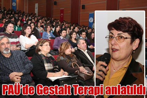 PAÜ’de Gestalt Terapi anlatıldı