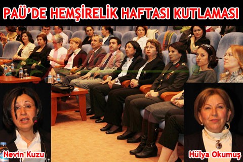 PAÜ’DE HEMŞİRELİK HAFTASI KUTLAMASI
