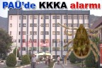 PAÜ’de KKKA alarmı