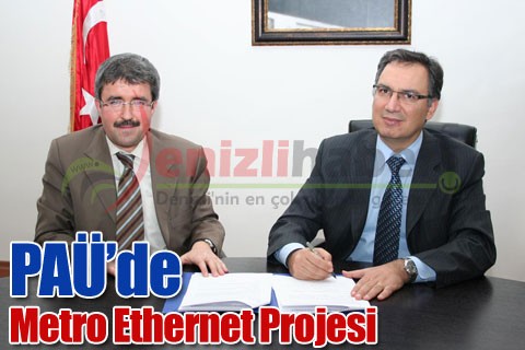 PAÜ’de Metro Ethernet Projesi