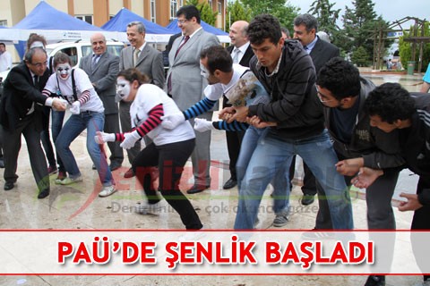 PAÜ’DE ŞENLİK BAŞLADI