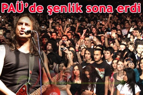 PAÜ’de şenlik sona erdi