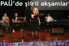 PAÜ’de şiirli akşamlar