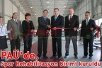 PAÜ’de, Spor Rehabilitasyon Birimi kuruldu
