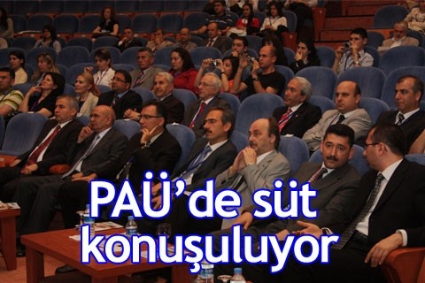 PAÜ’de süt konuşuluyor