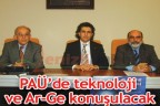 PAÜ’de teknoloji ve Ar-Ge konuşulacak