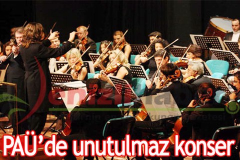 PAÜ’de unutulmaz konser