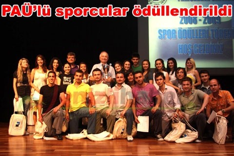 PAÜ’lü sporcular ödüllendirildi