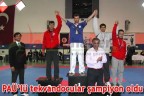 PAÜ’lü tekvandocular şampiyon oldu