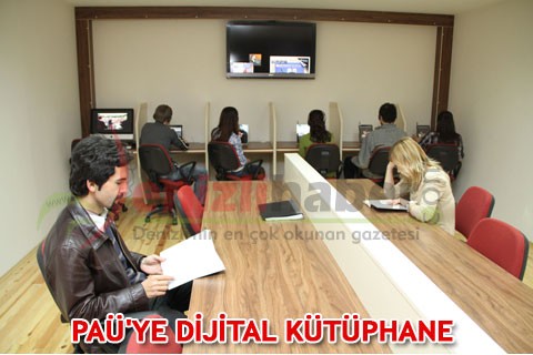 PAÜ’YE DİJİTAL KÜTÜPHANE