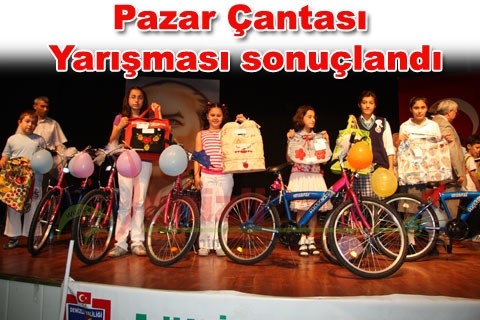Pazar Çantası Yarışması sonuçlandı