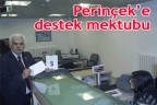 Perinçek’e destek mektubu