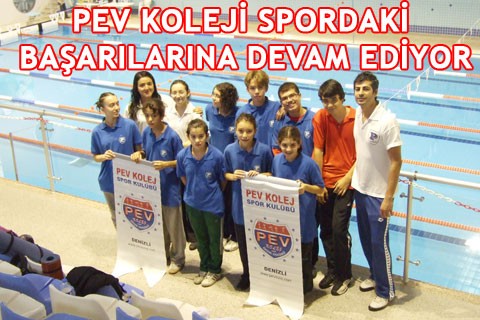 PEV KOLEJİ SPORDAKİ BAŞARILARINA DEVAM EDİYOR
