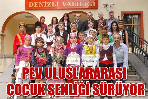 PEV ULUSLARARASI ÇOCUK ŞENLİĞİ SÜRÜYOR
