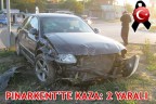 PINARKENT’TE KAZA: 2 YARALI
